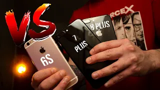 IPhone - 8 Plus VS 7 Plus VS 6S | Speed Test