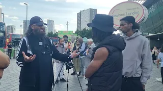 Christian Gets Amazed By Muslim Explanation! Mustafa And Visitor Stratford Speakers Corner