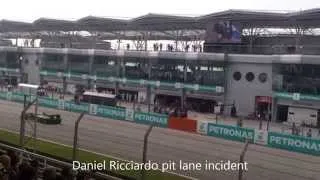 2014 Formula 1 Petronas Malaysia Grand Prix : Race Day Footage