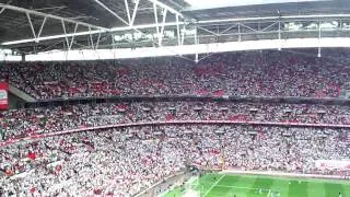 Swansea City Song at Wembley 30/05/11 Championship Play-off Final