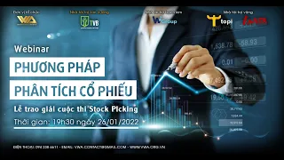 LIVESTREAM: “Phương Pháp Phân Tích Cổ Phiếu" và Trao giải cuộc thi Stock Picking 2021.