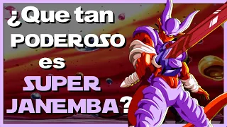 ¿Que tan PODEROSO es Super JANEMBA? 👹II El Demonio DIMENSIONAL II La fusion de Goku y Vegeta