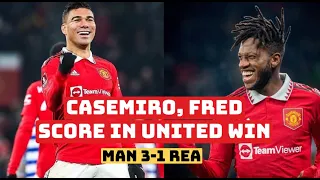 Casemiro, Fred scores as Antony shines🔥 | Erik ten Hag team Man United Vs Reading FA Cup highlights