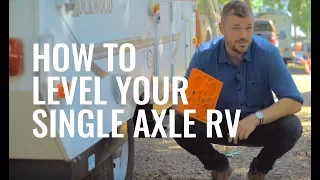 How to Level Your Single Axle RV Like a Pro | with Lynx Levelers RV Leveling Blocks