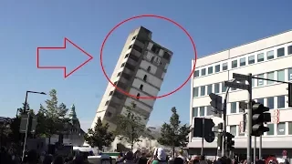 Sprengungen gehen schief ! Top building fail demolition compilation failures 2017