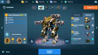 Ravana gameplay - Razdor setup - War Robots