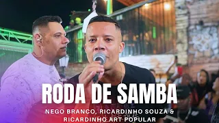 Nego Branco, Ricardinho Souza e Ricardinho Art Popular (Roda de Samba Ao Vivo). #samba #rodadesamba