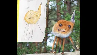 If kid’s drawings were real || Part.3 || (scary and funny) #Shorts #drawing #kids