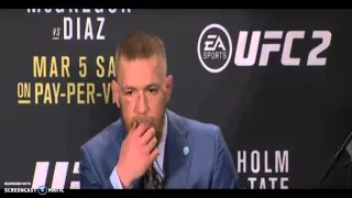 McGregor vs Diaz Mcgregor's reaction to the loss