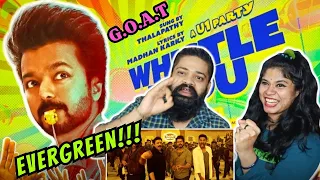 Whistle Podu Lyrical Video REACTION | The Greatest Of All Time | Thalapathy Vijay | VP | U1 | AGS