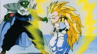 DBZ - Gotenks turns Super Saiyan 3 for the First Time (HD)