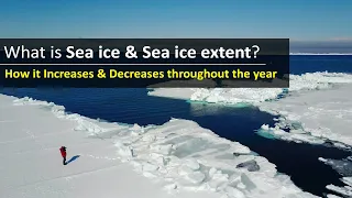 What is Sea ice & Sea ice extent? How it Increases & Decreases throughout the year.