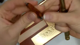 Как делать чеканку на иконе? agat-zub.ru /// How make embossing on icon agat-zub.com