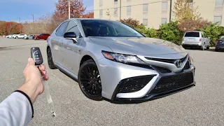 2023 Toyota Camry SE XP: Start Up, Walkaround, POV, Test Drive and Review