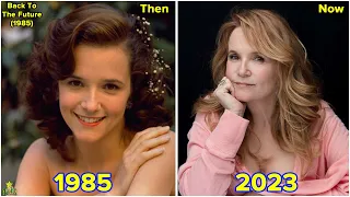 BACK TO THE FUTURE 1985 Cast Then and now 2023 How They Changed