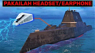 USS ZUMWALT | Saat Railgun Aktif Siap Menyambar | Disitulah Kupingku Earg4sm | Modern Warships