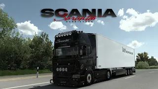 ETS2 1.49 Scania R Sarantos "HurricaneR" - Open pipe with FKM System by Slavjerry