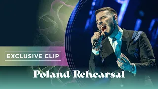 Ochman - River - Exclusive Rehearsal Clip - Poland 🇵🇱 - Eurovision 2022