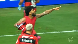 1° gol de Gabi - Palmeiras 4x3 Flamengo - Supercopa do Brasil 2023