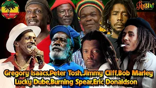 Gregory Isaacs,Peter Tosh,Jimmy Cliff,Bob Marley,Lucky Dube,Burning Spear,Eric Donaldson: 100+ Songs