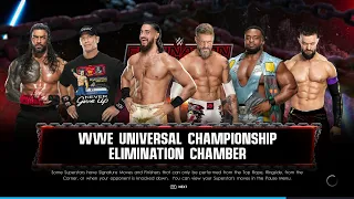 WWE 2K22 Elimination Chamber Match Gameplay