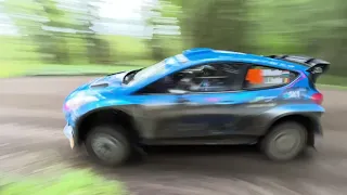 Rally Finland 2023. Action from the WRC World Rally Championship won by Elfyn Evans & Scott Martin