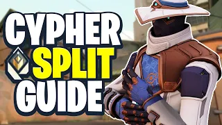 Best Cypher Split Guide (Valorant Tips)