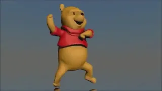 Winnie The Pooh dancing to Pitbull full song for 10 hours