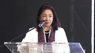 DOST-PTRI A Tela Story 2019 with Director, Celia B. Elumba, delivers a welcome message
