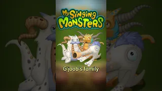 Meet the G'joob family #shorts #mysingingmonsters