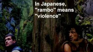 FIRST BLOOD 1982 ( filming location video )  STALLONE RAMBO