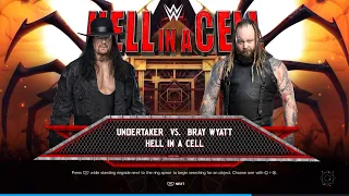 WWE 2K24: Bray Wyatt Vs THE Undertaker in a Hell in a CELL!!!! #wwe @WWEGames