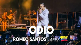 ROMEO SANTOS | ODIO | Quito Ecuador 2023