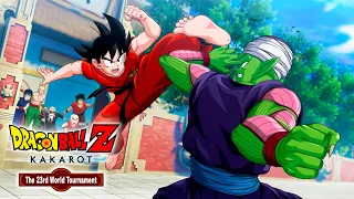 Goku VS Tien & Piccolo & Chi-chi Boss Fight New HD Screenshots-Dragon Ball Z: Kakarot