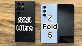 Samsung Galaxy S23 Ultra vs Samsung Galaxy Z Fold5