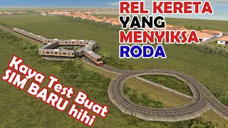 Types of Rails That Tortured the Wheels of Trains | Trainz Simulator Indonesia