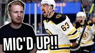 British Guy Reacts To NHL Mic'd Up Trash Talking