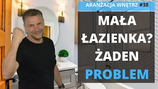 ARANŻACJA MAŁEJ ŁAZIENKI. MAŁA ŁAZIENKA W BLOKU. 10 PORAD i POMYSŁÓW