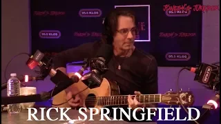 Rick Springfield In-studio on Jonesy's Jukebox