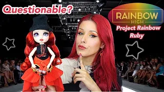 Rainbow High PROJECT RAINBOW Ruby Doll Review