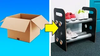 59 USEFUL CARDBOARD BOXES CRAFTS