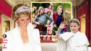 See Charlotte's Confident Demeanor & Blonde Hair That Resembles Princess Diana's Makes Fans Crazy