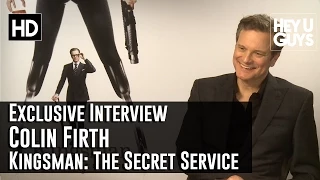 Colin Firth Interview - Kingsman: The Secret Service