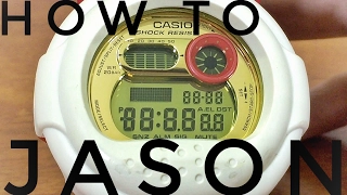 Casio G-Shock G-001 "JASON" 3247 module tutorial | set-up, test screen, functions demonstration