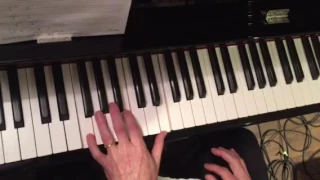 C jam blues piano tutorial