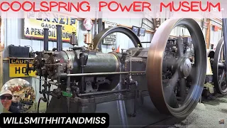 Antique Engines at the Historic Coolspring Power Museum in June 2022