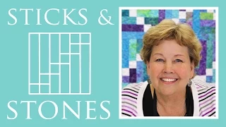 Make a Sticks and Stones Quilt with Jenny Doan of Missouri Star! (Video Tutorial)