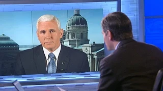 Indiana Gov. Mike Pence Says Religious Freedom Law 'Absolutely Not' a Mistake