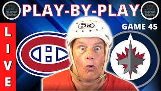 NHL GAME PLAY BY PLAY JETS VS CANADIENS