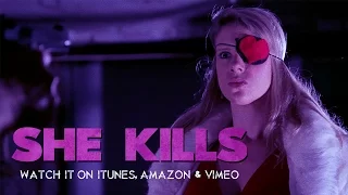 She Kills Official Trailer, Sadistic Exploitation Grindhouse Revenge Movie!